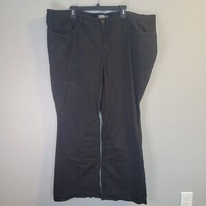 Torrid Womens 28R Mid-Rise Slim Boot Black Jeans Stretch Plus Size Pants
